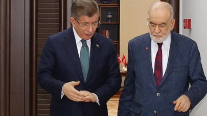 Davutoğlu, Karamollaoğlu'nu ziyaret etti
