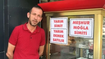 Muğla'da yarım ekmek ve yarım simit satılmaya başladı