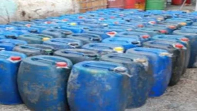 Samsun’da 245 litre mazot çalan 2 şüpheli yakalandı
