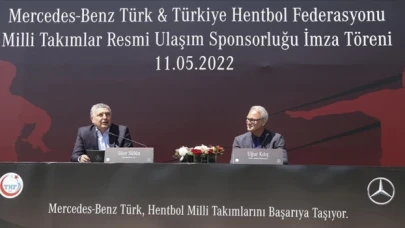 Türkiye Hentbol Federasyonu ile Mercedes-Benz Türk arasında sponsorluk anlaşması imzalandı