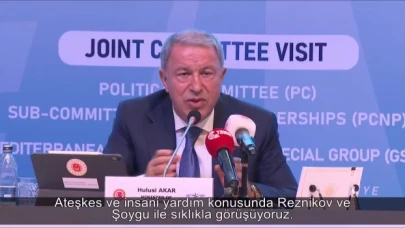 Hulusi Akar’dan Yunan parlamentere: “Kıbrıs’ın kuzeyini işgal derseniz zaten siz başından kavga etmek istiyorsunuz demektir’’