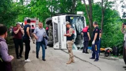 Ordu'da akademisyenlerle dolu araç kaza yaptı!
