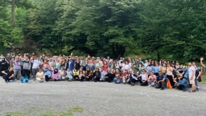 Sakaryalı doğaseverler Yanık Vadisi’nde buluştu
