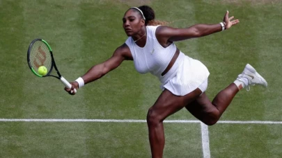 Serena Williams, Wimbledon'a ilk turda veda etti