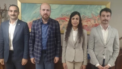 TGB’liler, Bilal Erdoğan’ı İlim Yayma Vakfı’nda ziyaret etti