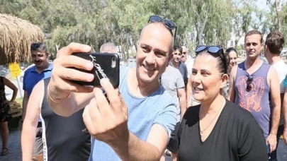 Başkan Çerçioğlu vatandaşlarla bayramlaştı