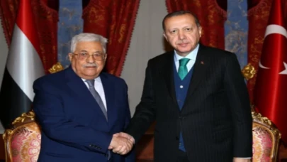 Cumhurbaşkanı Erdoğan, Filistin Devlet Başkanı ile görüştü