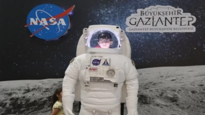 Gaziantep’te NASA sergisine yoğun ilgi