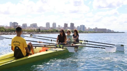 Kartal Belediyesi kürek ve kano eğitimleri başladı