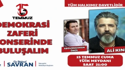 Nevşehir Belediyesi’nden ’zafer’ konseri