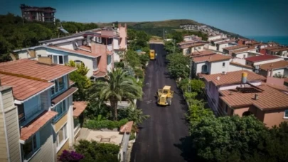 Sinop’ta asfalt çalışmalarına bayram mesaisi