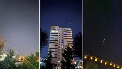 Starlink uyduları zincir şeklinde İstanbul semalarında görüntülendi
