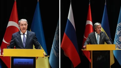 BM Genel Sekreteri Guterres ve Bakan Akar: ”Ukrayna’dan toplam 656 bin 349 ton tahıl sevkiyatı gerçekleşti”
