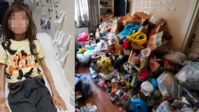 Bursa'daki çöp evde bulunan çocuk taburcu edildi