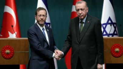 Cumhurbaşkanı Erdoğan, İsrail Cumhurbaşkanı Herzog ile görüştü