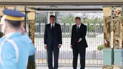 Erdoğan, Slovenya Cumhurbaşkanı Pahor ile görüştü: Savunma sanayiinde atacağımız ortak adımlar var