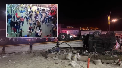 HDP Sözcüsü Günay’dan Derik Hastanesi’nin önünde açıklama: Kazaya neden olan TIR’lar Cengiz Holding’e ait ve uzun zamandır bakımlarının yapılmadığı biliniyor