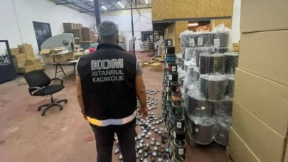 İstanbul’da 1 ton 777 kilogram kaçak tütün ele geçirildi