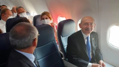 Kılıçdaroğlu ve 120 milletvekili aynı uçakta