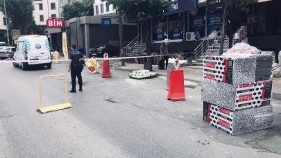 Şişli’de doğalgaz borusu patladı, cadde trafiğe kapatıldı