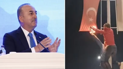 Suriyeli muhaliflerden Çavuşoğlu'nun açıklamalarına protesto