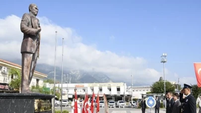 19 Eylül Gaziler Günü dolayısıyla Kemer’de tören düzenlendi.