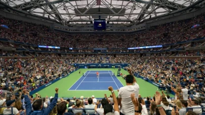 ABD Açık'ta seyirci rekoru kırıldı: 888 bin seyirci