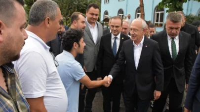 CHP Genel Başkanı Kılıçdaroğlu, Giresun’da fındık üreticilerini ziyaret etti