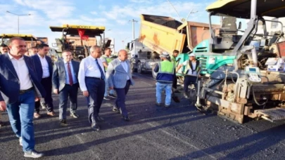 Diyarbakır’da yol yapım çalışmalarına Vali’den denetim