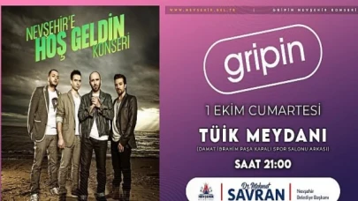 Gripin Konseri Cumartesi Akşamı Saat 21.00’da