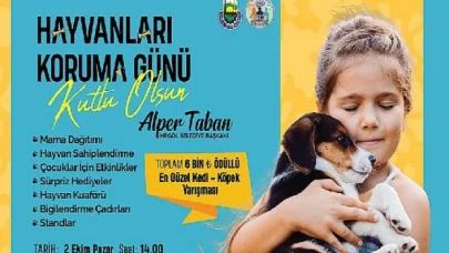 İnegöl’de Hayvanları Koruma Günü Etkinliği