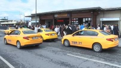 İstanbul'da taksiler boş ama müşteri alan yok
