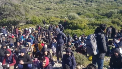 İzmir'de 11- 19 Eylül arasında yürütülen operasyonlarda 343 kaçak göçmen yakalandı