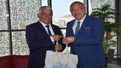 Manisa’ya Kıbrıs Türk Belediyeler Birliği’nden ziyaret