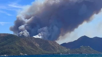 Marmaris'teki orman yangını kontrol altına alındı