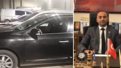 Tanoba belde belediye başkanının makam aracına silahlı saldırı: 2 yaralı