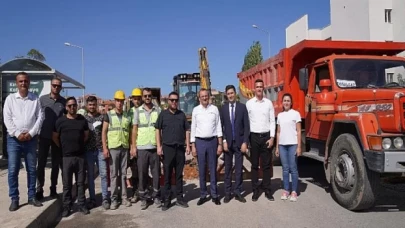 Ve Başlıyor: Ayvalık Ali Çetinkaya Mahallesi’nde Doğalgaz İçin İlk Kepçe Vuruldu
