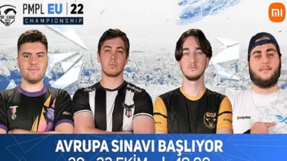 8 Türk takımının katıldığı 2.8 Milyon TL ödüllü PMPL Avrupa Şampiyonası başlıyor