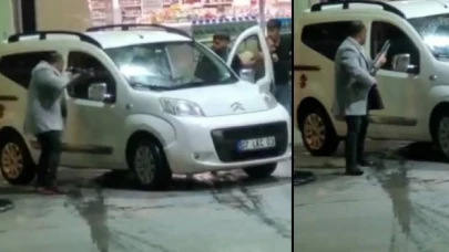 Akaryakıt istasyonunda pompalı saldırı