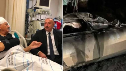 Azerbaycan’da trafik kazası geçiren Binali Yıldırım’dan ilk fotoğraf