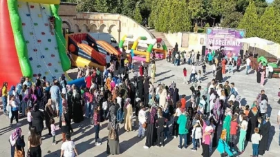 Çocuk şenliği renkli görüntülere sahne oldu