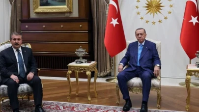 Cumhurbaşkanı Erdoğan, BBP lideri Mustafa Destici ile bir araya geldi