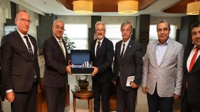 DSP Genel Başkanı Aksakal’dan Başkan Erdem’e ziyaret