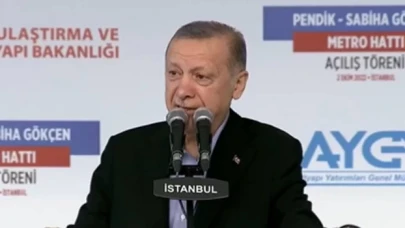 Erdoğan:”Vatandaşlarımızı en hızlı ulaşım yolu olan raylı sistemlere kavuşturmaya devam ediyoruz”