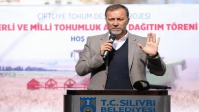 İstanbul Silivri’de üreticilere ’tohumluk arpa’ desteği