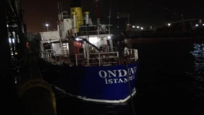 İzmit Körfezi’ni kirleten gemiye 2 milyon 380 bin TL ceza