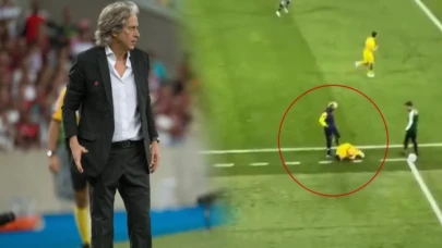 Jorge Jesus, rakibe müdahalesi gündem olmuştu! Oyuncu açıklama yaptı!