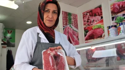 Vejetaryen olması kasap olmasına engel olmadı: Elazığ'ın ilk kadın kasabı