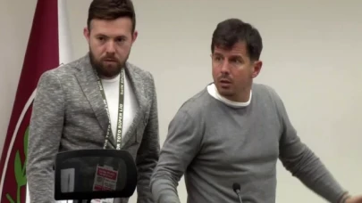 Basın toplantısında gerginlik: Emre Belözoğlu gazeteciyle tartıştı