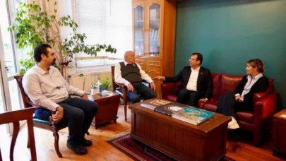 Ekrem İmamoğlu, Kazan Hukuk Bürosu’nu ziyaret etti